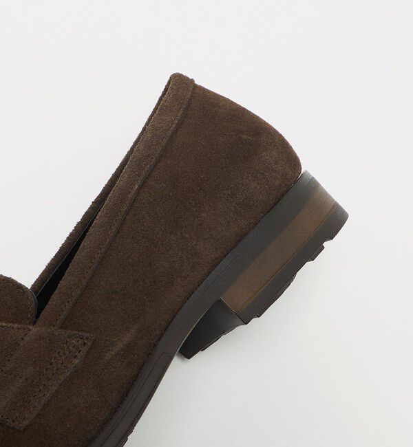 UNITED ARROWS green label relaxing「GLR ハッスイ スエード フレンチ ローファー -撥水-」|ローファー|