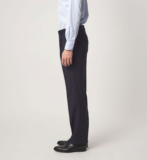 UNITED ARROWS green label relaxing「GUABELLO モヘヤ混トロピカル HX 1プリーツ スーツパンツ」|スーツ|