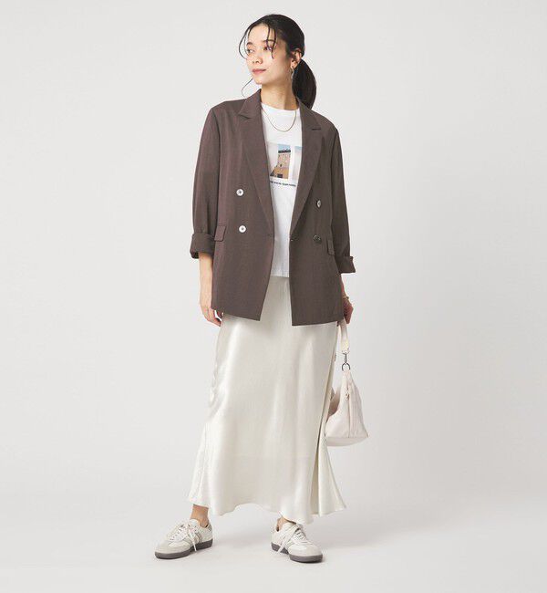 UNITED ARROWS green label relaxing「【結論シリーズ】シアーエアジャケット  マシンウォッシャブル 接触冷感 通気性」|テーラードジャケット|
