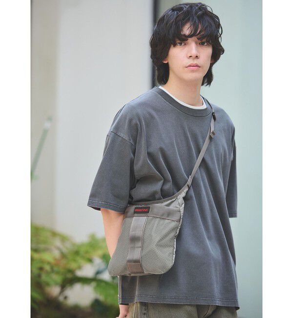 UNITED ARROWS green label relaxing「【別注】＜BRIEFING＞リップストップ サコッシュ TALL」|ショルダー・メッセンジャー|
