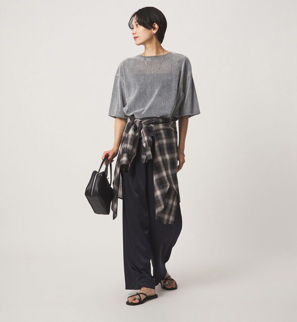 UNITED ARROWS green label relaxing「シアーフロッキー ショートスリーブ Tシャツ」|Tシャツ・カットソー|