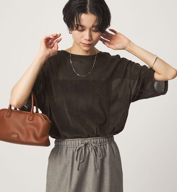 UNITED ARROWS green label relaxing「シアーフロッキー ショートスリーブ Tシャツ」|Tシャツ・カットソー|
