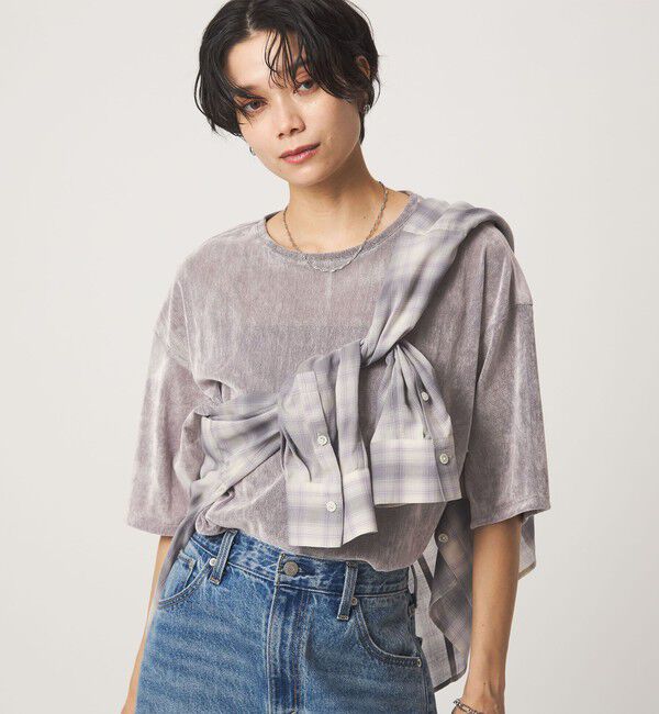 UNITED ARROWS green label relaxing「シアーフロッキー ショートスリーブ Tシャツ」|Tシャツ・カットソー|