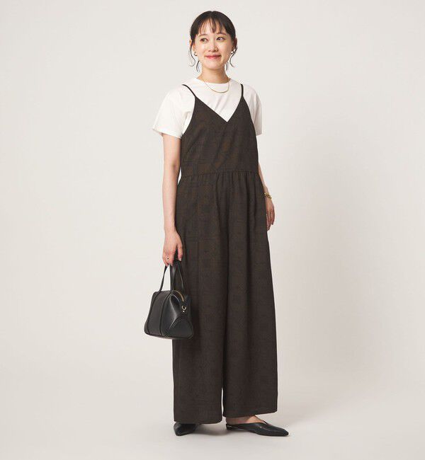 UNITED ARROWS green label relaxing「スカーフプリント キャミソール オールインワン」|オールインワン|その他1