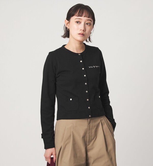 UNITED ARROWS green label relaxing「＜To b. by agnes b.コラボ＞ドットボタン カーディガン」|カーディガン|
