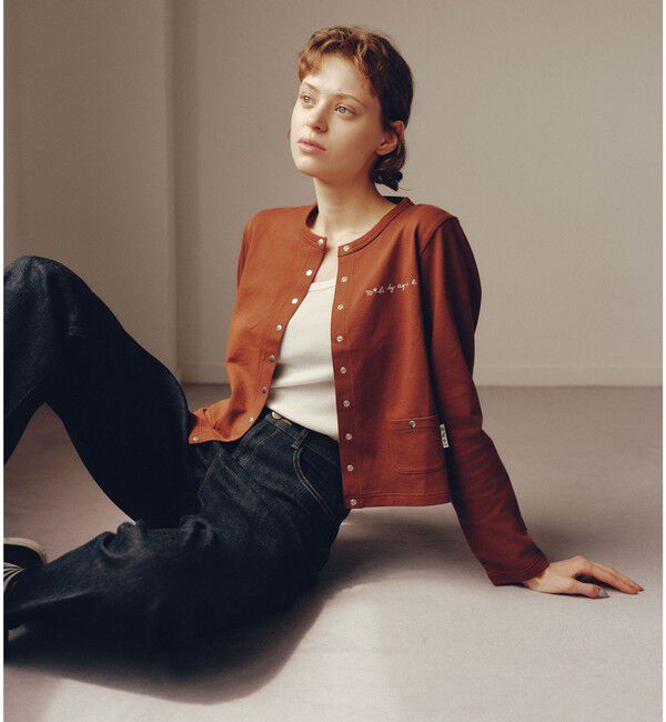UNITED ARROWS green label relaxing「＜To b. by agnes b.コラボ＞ドットボタン カーディガン」|カーディガン|MD.BROWN