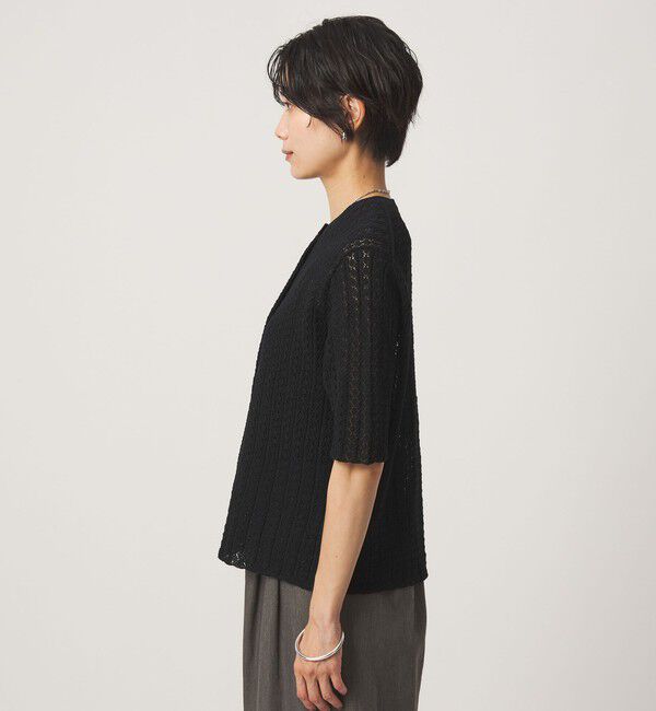 UNITED ARROWS green label relaxing「ガラアミ クルーネック カーディガン」|カーディガン|