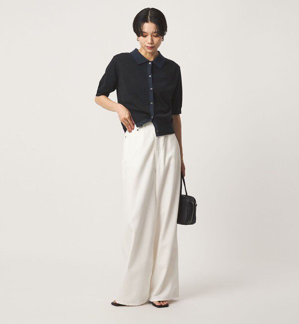 UNITED ARROWS green label relaxing「ハイショク ポロニット」|ニット・セーター|