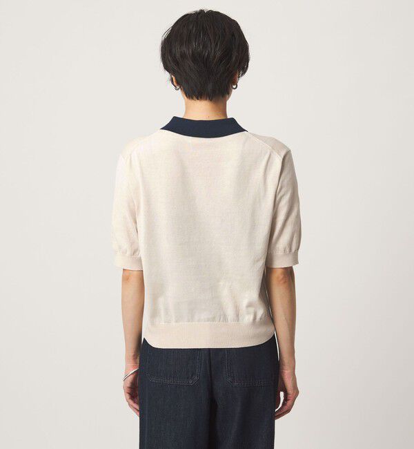 UNITED ARROWS green label relaxing「ハイショク ポロニット」|ニット・セーター|