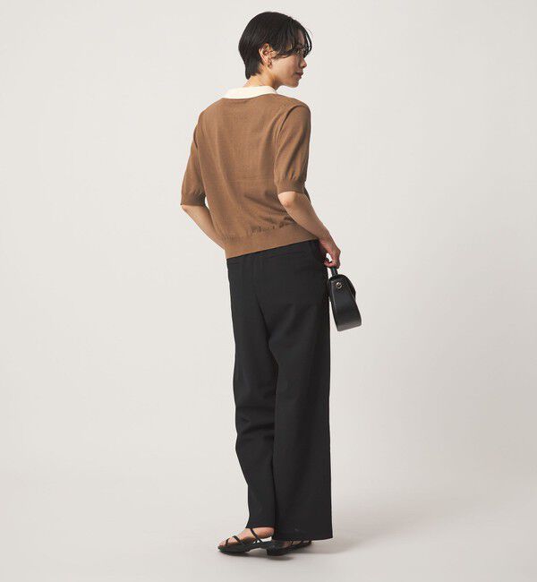 UNITED ARROWS green label relaxing「ハイショク ポロニット」|ニット・セーター|