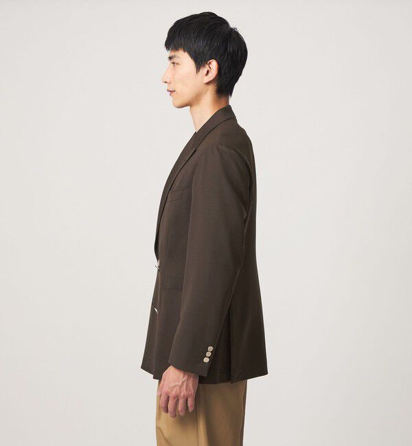UNITED ARROWS green label relaxing「TW サージ ダブルブレスト PKD ブレザー ジャケット -ストレッチ-」|テーラードジャケット|