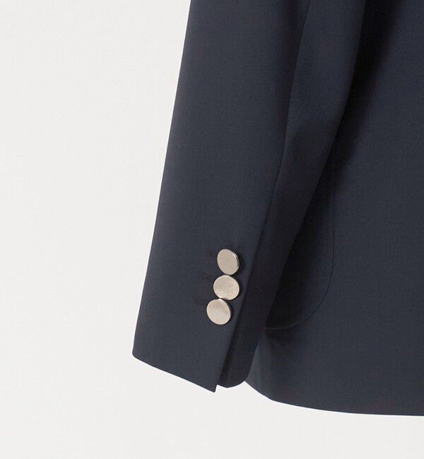 UNITED ARROWS green label relaxing「TW サージ ダブルブレスト PKD ブレザー ジャケット -ストレッチ-」|テーラードジャケット|