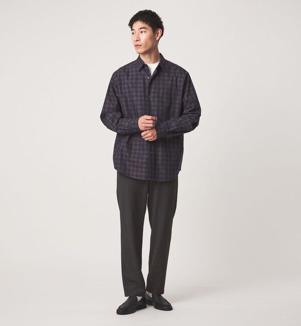 UNITED ARROWS green label relaxing「ウォッシャブル サージ ナロー ユーティリティ イージーパンツ S2 -2WAYストレッチ-」|スラックス|
