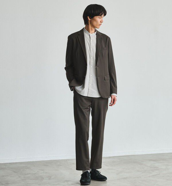UNITED ARROWS green label relaxing「ウォッシャブル サージ ナロー ユーティリティ イージーパンツ S2 -2WAYストレッチ-」|スラックス|