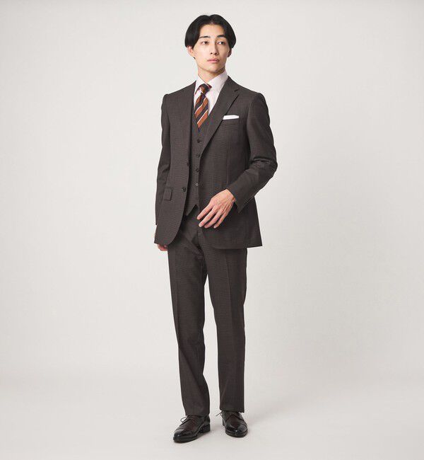 UNITED ARROWS green label relaxing「REDA ハウンドトゥース 2B RV スーツジャケット」|スーツ|