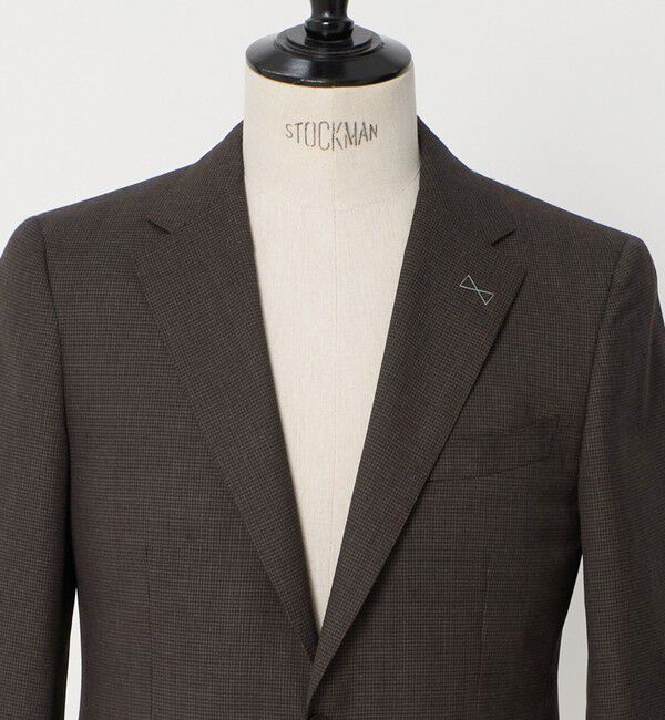 UNITED ARROWS green label relaxing「REDA ハウンドトゥース 2B RV スーツジャケット」|スーツ|