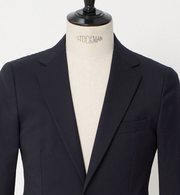 UNITED ARROWS green label relaxing「A+ TWPU サージ 2B スリム セットアップジャケット -ストレッチ-」|テーラードジャケット|