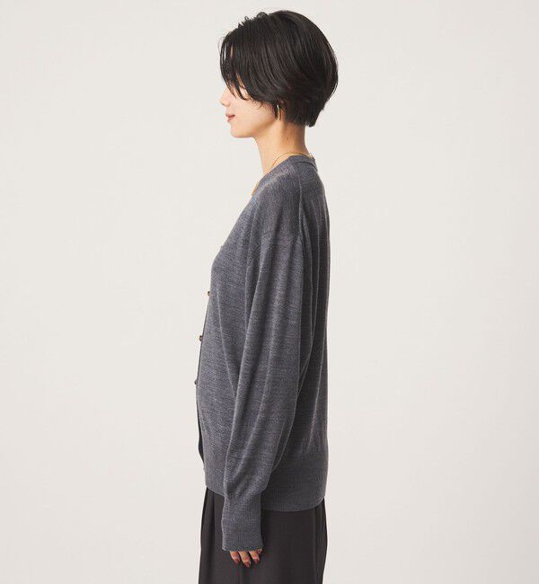 UNITED ARROWS green label relaxing「エブリニット 2WAY Vネック カーディガン」|カーディガン|