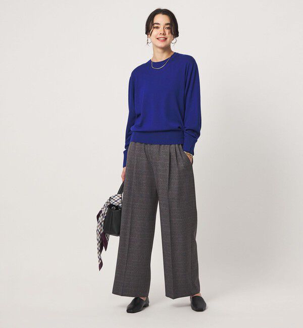 UNITED ARROWS green label relaxing「エブリニット 2WAY クルーネック カーディガン」|カーディガン|