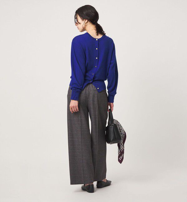 UNITED ARROWS green label relaxing「エブリニット 2WAY クルーネック カーディガン」|カーディガン|