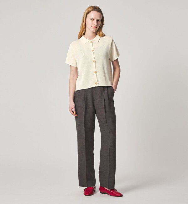 STEVEN ALAN「＜Steven Alan＞コットン ショートスリーブ カーディガン」|カーディガン|