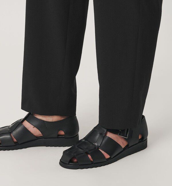 BEAUTY&YOUTH UNITED ARROWS「【WEB限定 WARDROBE SMART】サマーファンクション 1P ワイド スラックス【吸水速乾】」|チノ|