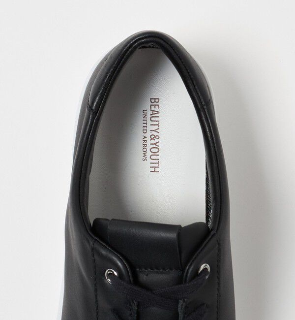BEAUTY&YOUTH UNITED ARROWS「スタンダード レザー スニーカー ウォータープルーフ」|スニーカー|