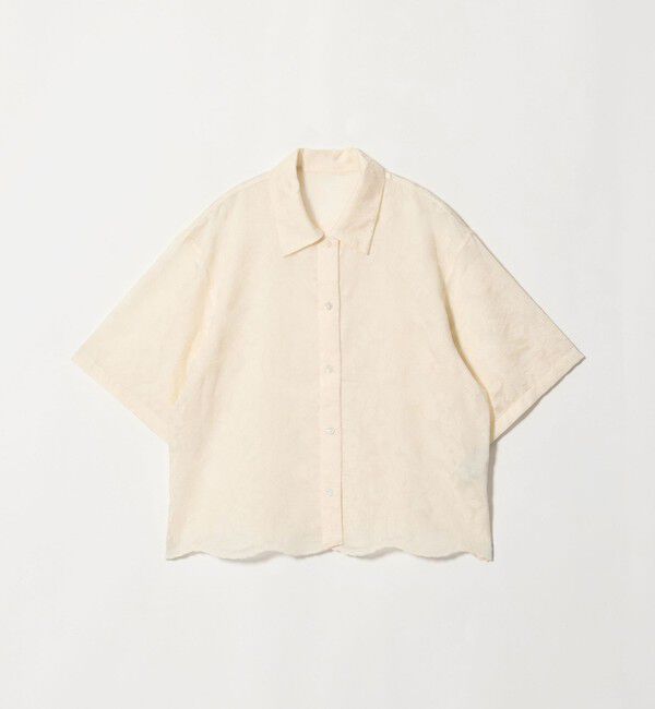 BEAUTY&YOUTH UNITED ARROWS「セルロースポリエステル クロスステッチ シャツ ウォッシャブル」|シャツ・ブラウス|