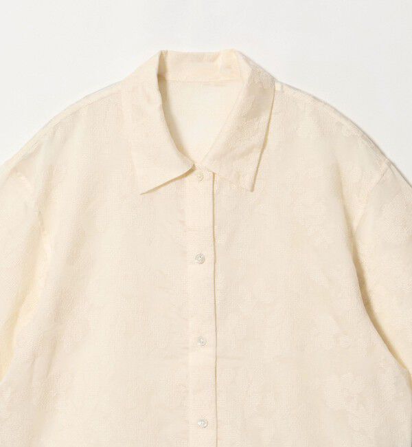BEAUTY&YOUTH UNITED ARROWS「セルロースポリエステル クロスステッチ シャツ ウォッシャブル」|シャツ・ブラウス|