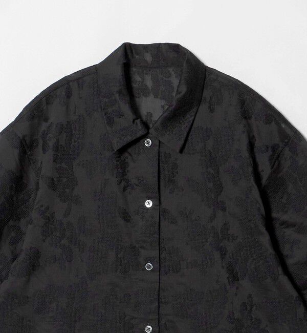 BEAUTY&YOUTH UNITED ARROWS「セルロースポリエステル クロスステッチ シャツ ウォッシャブル」|シャツ・ブラウス|