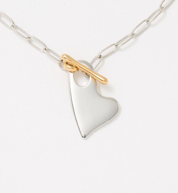 BEAUTY&YOUTH UNITED ARROWS「【別注】＜LAPUIS＞MIX Nuance heart ネックレス」|ネックレス|