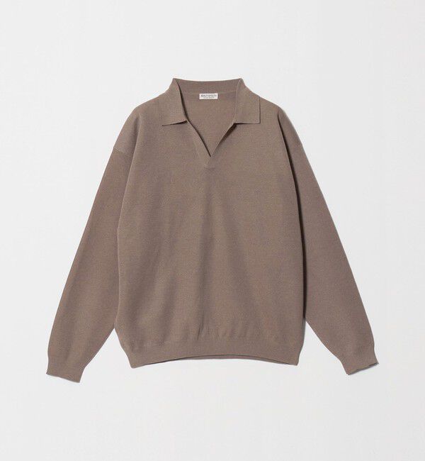 BEAUTY&YOUTH UNITED ARROWS「メランジ ミラノ スキッパー ニット ウォッシャブル」|ニット・セーター|