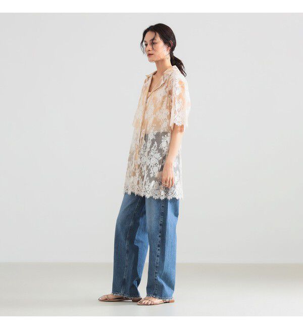 Demi-Luxe BEAMS 「BAUM UND PFERDGARTEN / MANNICA フラワー シャツ」|シャツ・ブラウス|