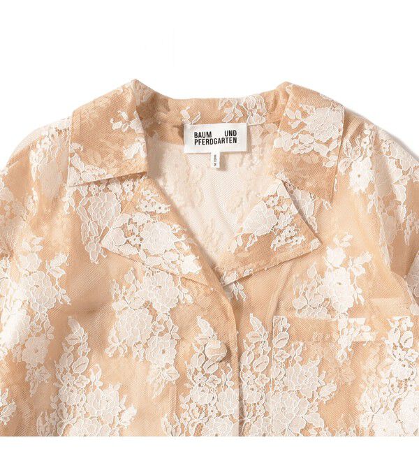 Demi-Luxe BEAMS 「BAUM UND PFERDGARTEN / MANNICA フラワー シャツ」|シャツ・ブラウス|