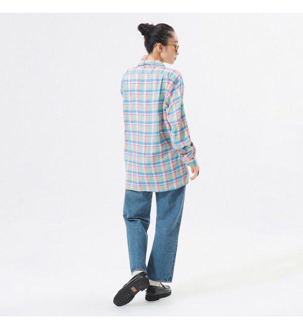 BEAMSBOY「【別注】INDIVIDUALIZED SHIRTS / オープン カラー シャツ＜イージーケア＞」|シャツ・ブラウス|