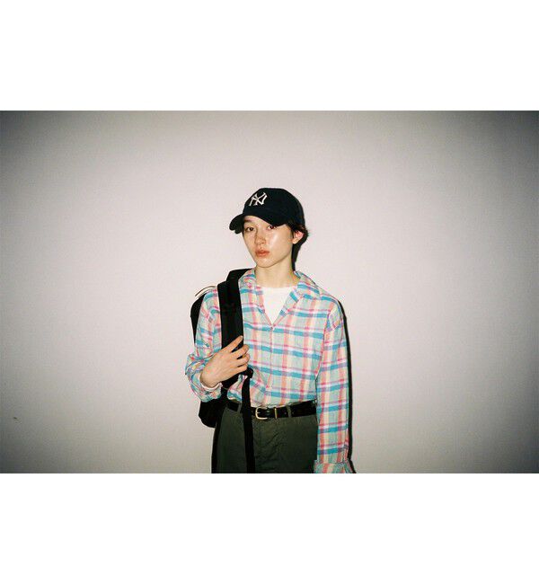 BEAMSBOY「【別注】INDIVIDUALIZED SHIRTS / オープン カラー シャツ＜イージーケア＞」|シャツ・ブラウス|