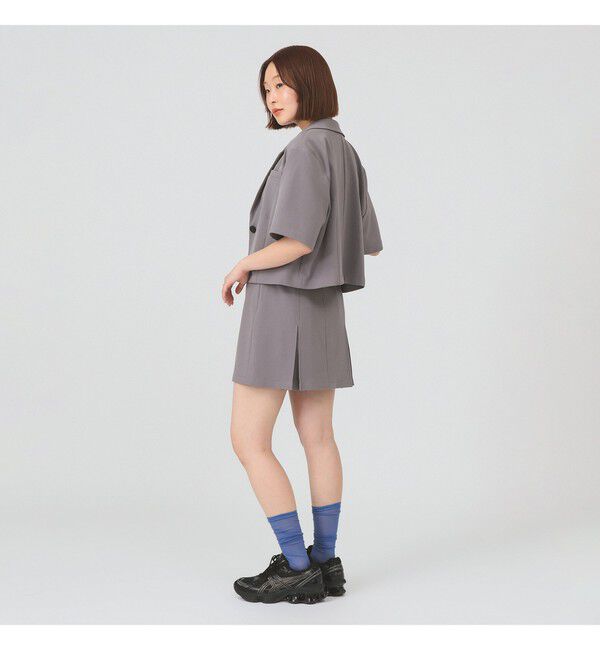 Ray BEAMS 「ボックス タック ミニ スカート」|スカート|