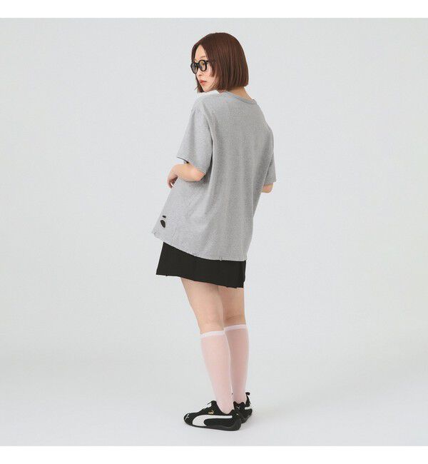 Ray BEAMS 「ボックス タック ミニ スカート」|スカート|