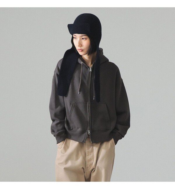 BEAMSBOY「【別注】HEAR MY NAME &times; maturely / プリント ジップ フーディー」|スウェット・ジャージ|