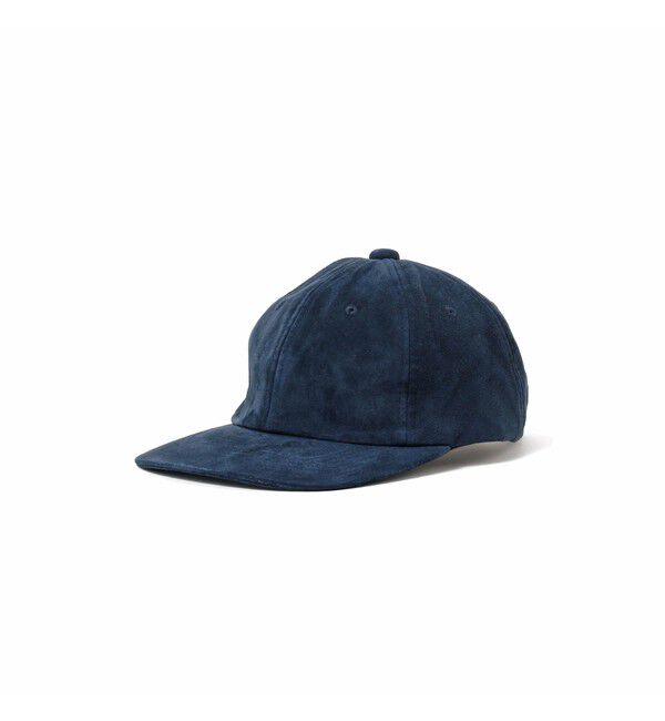 BEAMS PLUS「6 Panel Suede」|ハット|NAVY