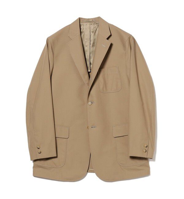 BEAMS PLUS「BEAMS PLUS｜3B Box-Fit Jacket High Density Cotton｜メンズ テーラードジャケット｜ボックスシルエット」|テーラードジャケット|