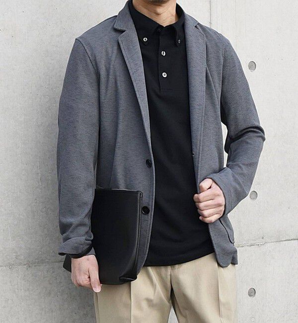 SHIPS any「SHIPS any:〈洗濯機可能〉サマー ニット ジャケット 26SS◇」|テーラードジャケット|