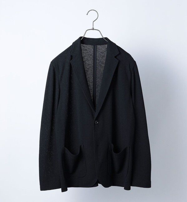 SHIPS any「SHIPS any:〈洗濯機可能〉サマー ニット ジャケット 26SS◇」|テーラードジャケット|