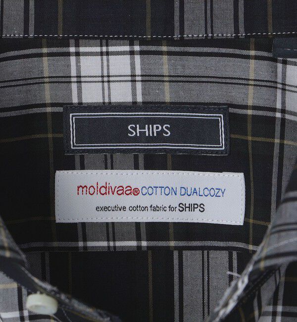 SHIPS「SHIPS: ワイドカラー タータンチェック シャツ」|シャツ・ブラウス|