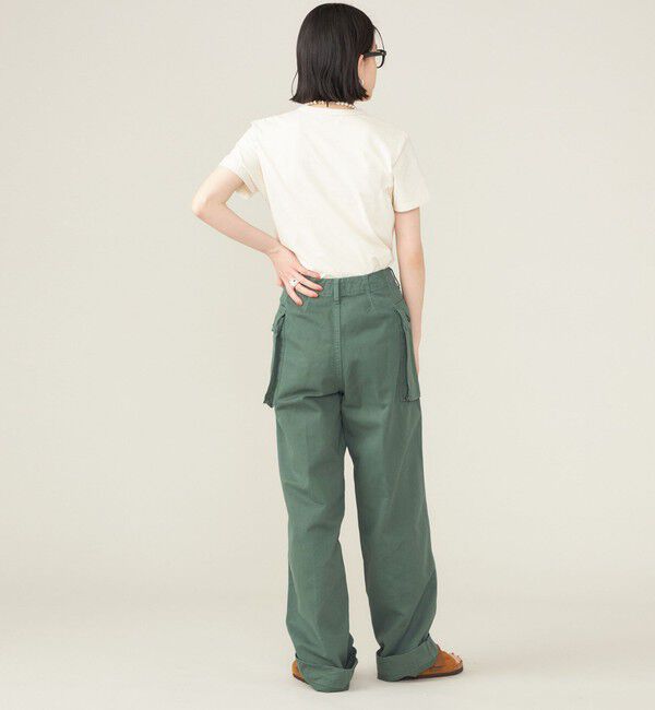 SHIPS for women「SHIPS NINE CASE:〈洗濯機可能〉ミリタリー パンツ ◇」|カーゴ|