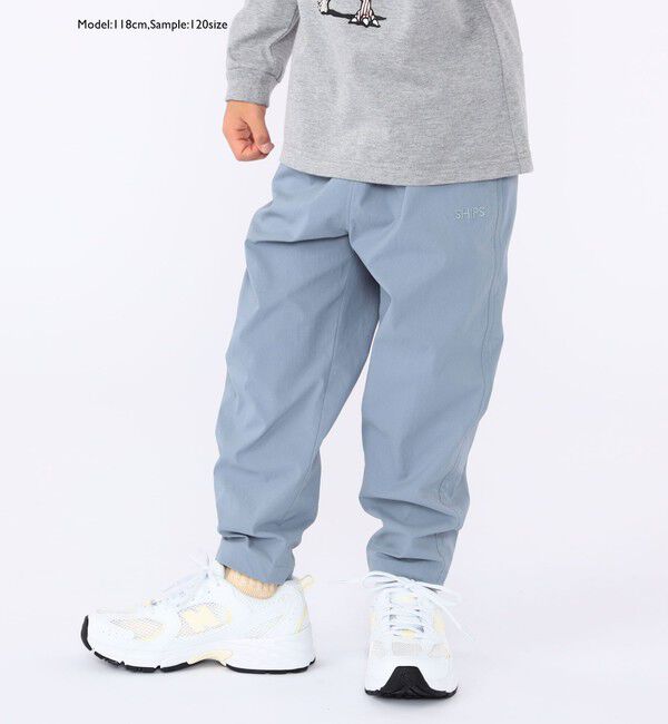 SHIPS KIDS「SHIPS KIDS:100～130cm /〈UVカット〉ナイロン ストレッチ パンツ」|チノ|
