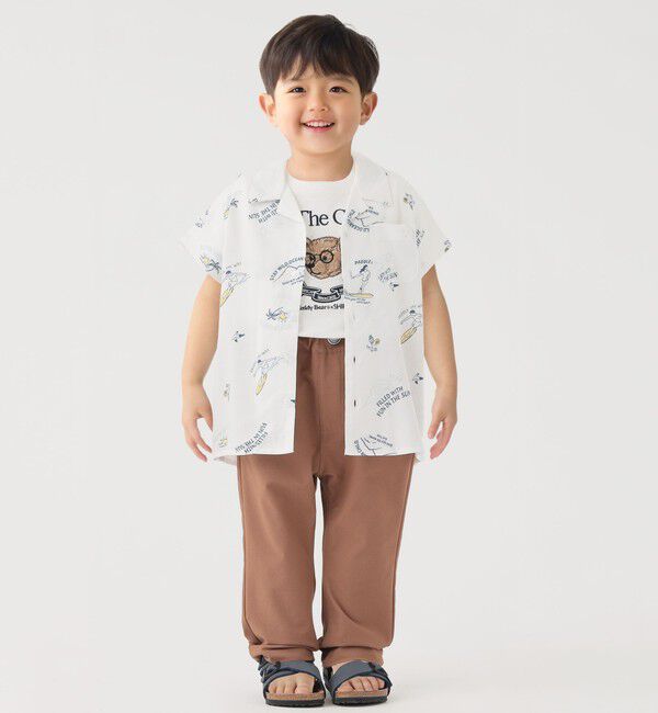SHIPS Colors 「SHIPS Colors:90～130cm /〈洗濯機可能〉2WAYストレッチ カラー パンツ◇」|チノ|