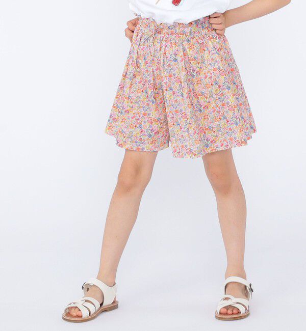 SHIPS KIDS「SHIPS KIDS:100～130cm / リバティ キュロット」|キュロット|