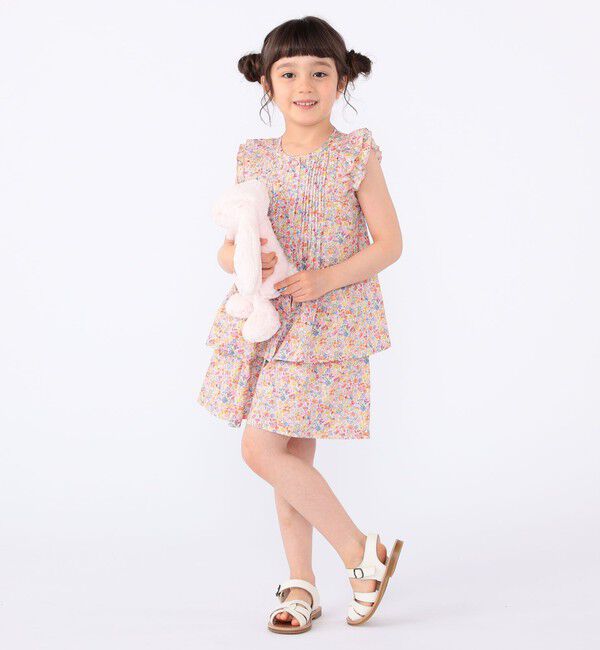 SHIPS KIDS「SHIPS KIDS:100～130cm / リバティ キュロット」|キュロット|