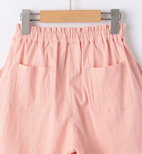 SHIPS KIDS「SHIPS KIDS:140～150cm / 〈接触冷感〉ドライタッチ フリル ショート パンツ」|その他|